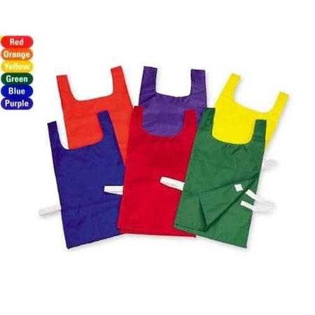 Everrich Industries Everrich EVC-0081 21 x 11 Inch Pinnies with Cloth Tie Closure - Set of 6 EVC-0081
